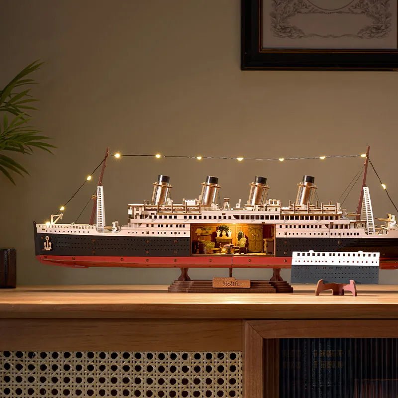 ROKR Eternal Atlantic Voyager TGL02 – 1912 Ocean Liner 3D Wooden Puzzle in Malta | LAB7