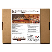 ROKR Eternal Atlantic Voyager TGL02 – 1912 Ocean Liner 3D Wooden Puzzle in Malta | LAB7