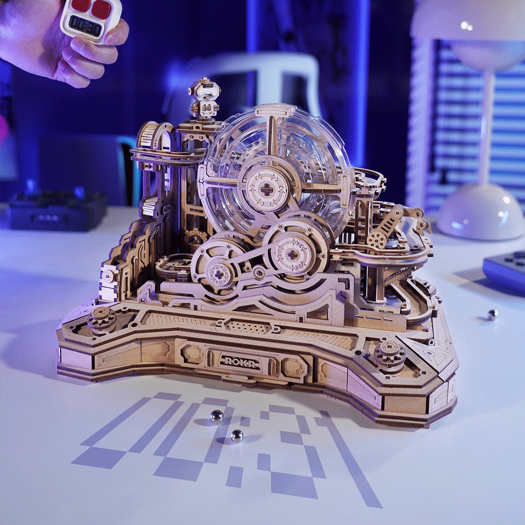 ROKR Gear Ball Challenge EGC01 – Interactive Marble Run 3D Wooden Puzzle in Malta | LAB7