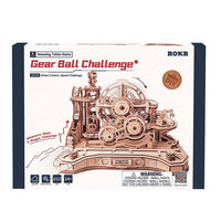 ROKR Gear Ball Challenge EGC01 – Interactive Marble Run 3D Wooden Puzzle by LAB7 Malta, Europe