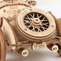 ROKR Grand Prix Car MC401 – 1:16 Vintage Sports Car 3D Wooden Puzzle in Malta | LAB7