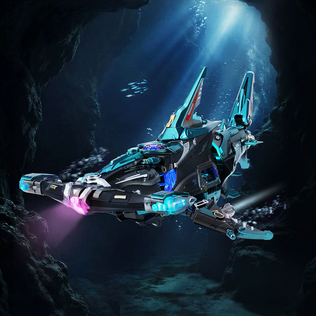 ROKR Hammerhead Shark DIY Model 3D Puzzle MI07 in Malta | LAB7