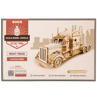 ROKR 3D Wooden Puzzle Heavy Truck MC502 by LAB7 Malta, Europe