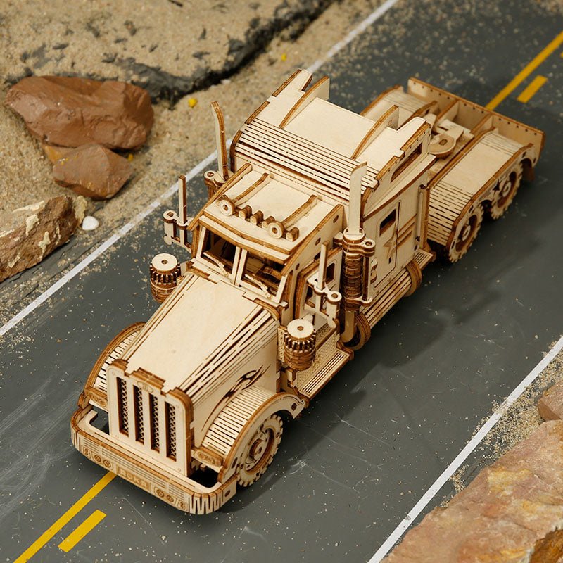 ROKR Heavy Truck MC502 – 3D Wooden Puzzle Model in Malta | LAB7
