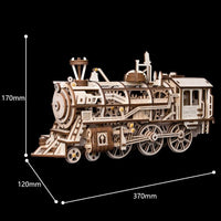 ROKR 3D Wooden Puzzle Locomotive Mechanical Gears LK701 by LAB7 Malta, Europe