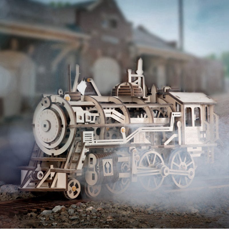 ROKR 3D Wooden Puzzle Locomotive Mechanical Gears LK701 by LAB7 Malta, Europe