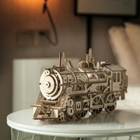ROKR Locomotive LK701 – Mechanical Gears 3D Wooden Puzzle in Malta | LAB7