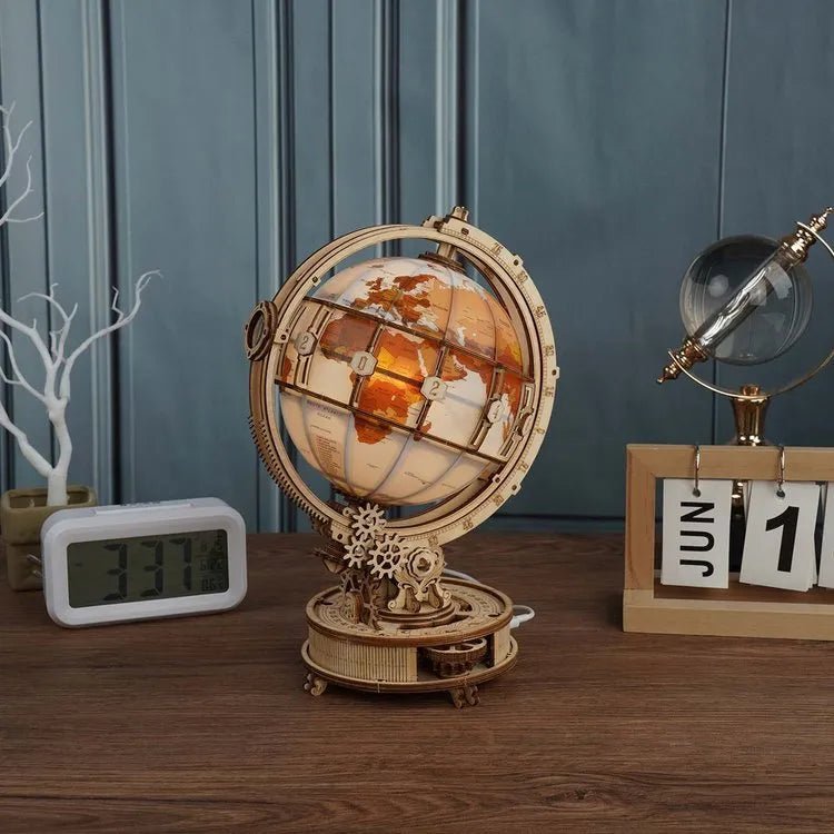ROKR Luminous Globe 3D Wooden Puzzle ST003 in Malta | LAB7