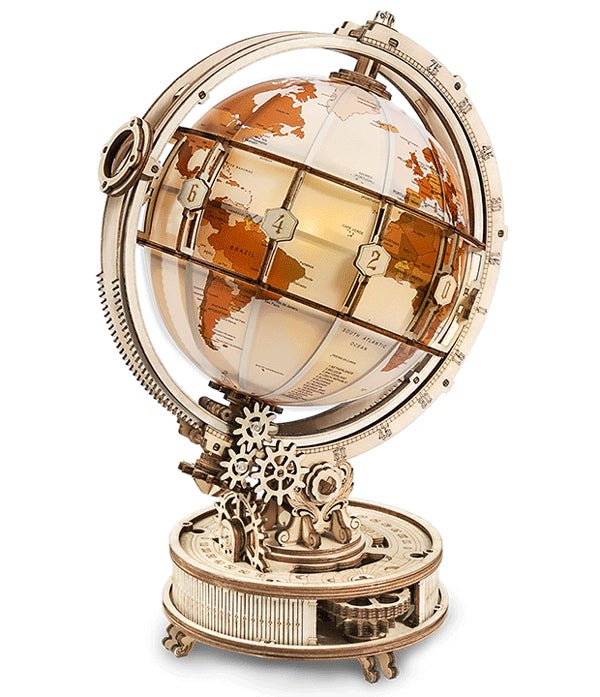 ROKR Luminous Globe 3D Wooden Puzzle ST003 by LAB7 Malta, Europe