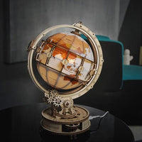 ROKR Luminous Globe 3D Wooden Puzzle ST003 by LAB7 Malta, Europe