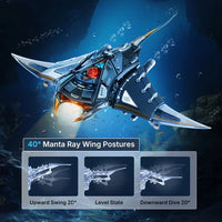 ROKR Manta Ray Mechanical 3D Puzzle Kit MI06 by LAB7 Malta, Europe