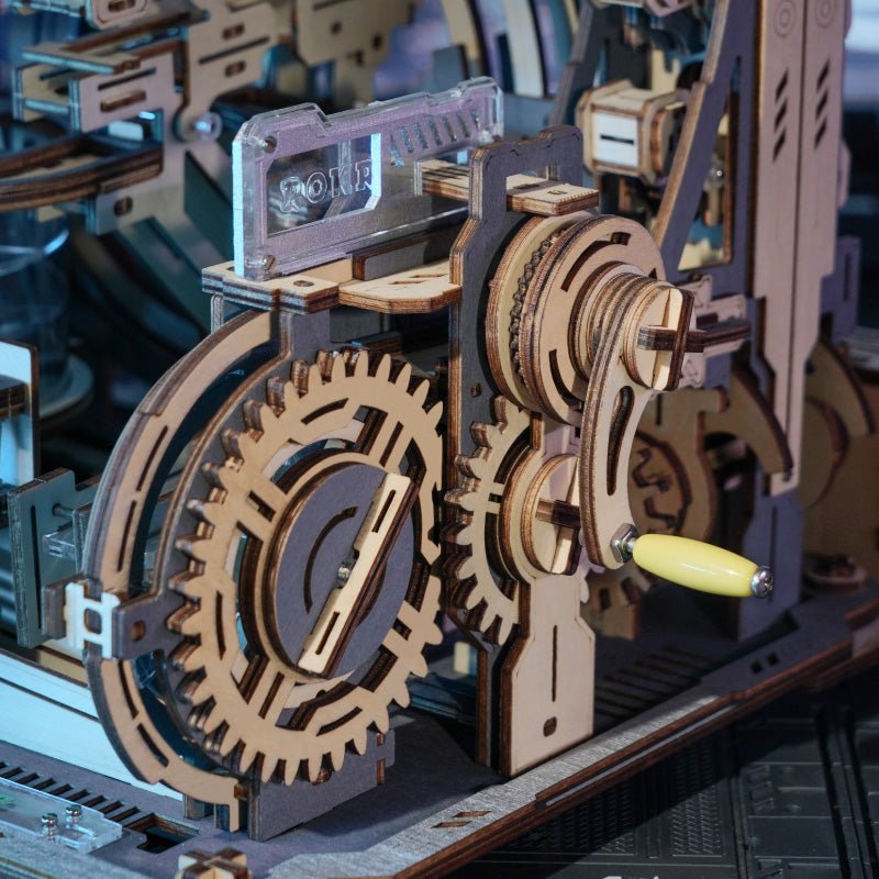 ROKR Marble Spaceport LGC01 – 3D Wooden Marble Run Puzzle in Malta | LAB7