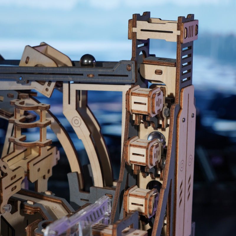 ROKR Marble Spaceport LGC01 – 3D Wooden Marble Run Puzzle in Malta | LAB7