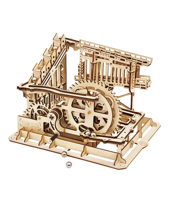 ROKR Marble Squad Trapdoors LG502 – Mechanical 3D Wooden Marble Run in Malta | LAB7