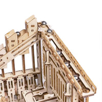 ROKR Marble Squad Trapdoors LG502 – Mechanical 3D Wooden Marble Run in Malta | LAB7
