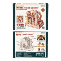 ROKR Marble Travel London EGB01 – Marble Run 3D Wooden Puzzle in Malta | LAB7
