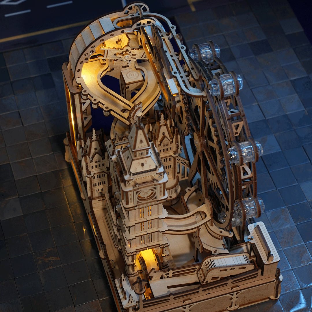 ROKR Marble Travel London Marble Run 3D Wooden Puzzle EGB01 by LAB7 Malta, Europe