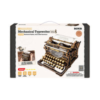ROKR Mechanical Typewriter LK703B (Classic Version) – 3D Wooden Puzzle in Malta | LAB7