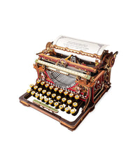 ROKR Mechanical Typewriter LK703C (Magic Version) – Wooden 3D Puzzle in Malta | LAB7