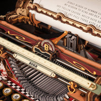 ROKR Mechanical Typewriter LK703C (Magic Version) – Wooden 3D Puzzle in Malta | LAB7