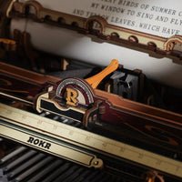 ROKR Mechanical Typewriter LK703C (Magic Version) – Wooden 3D Puzzle in Malta | LAB7