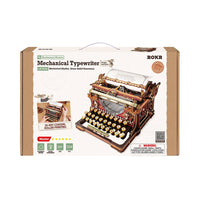 ROKR Mechanical Typewriter LK703C (Magic Version) – Wooden 3D Puzzle in Malta | LAB7