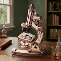 ROKR Microscope 3D Wooden Puzzle ST005 in Malta | LAB7