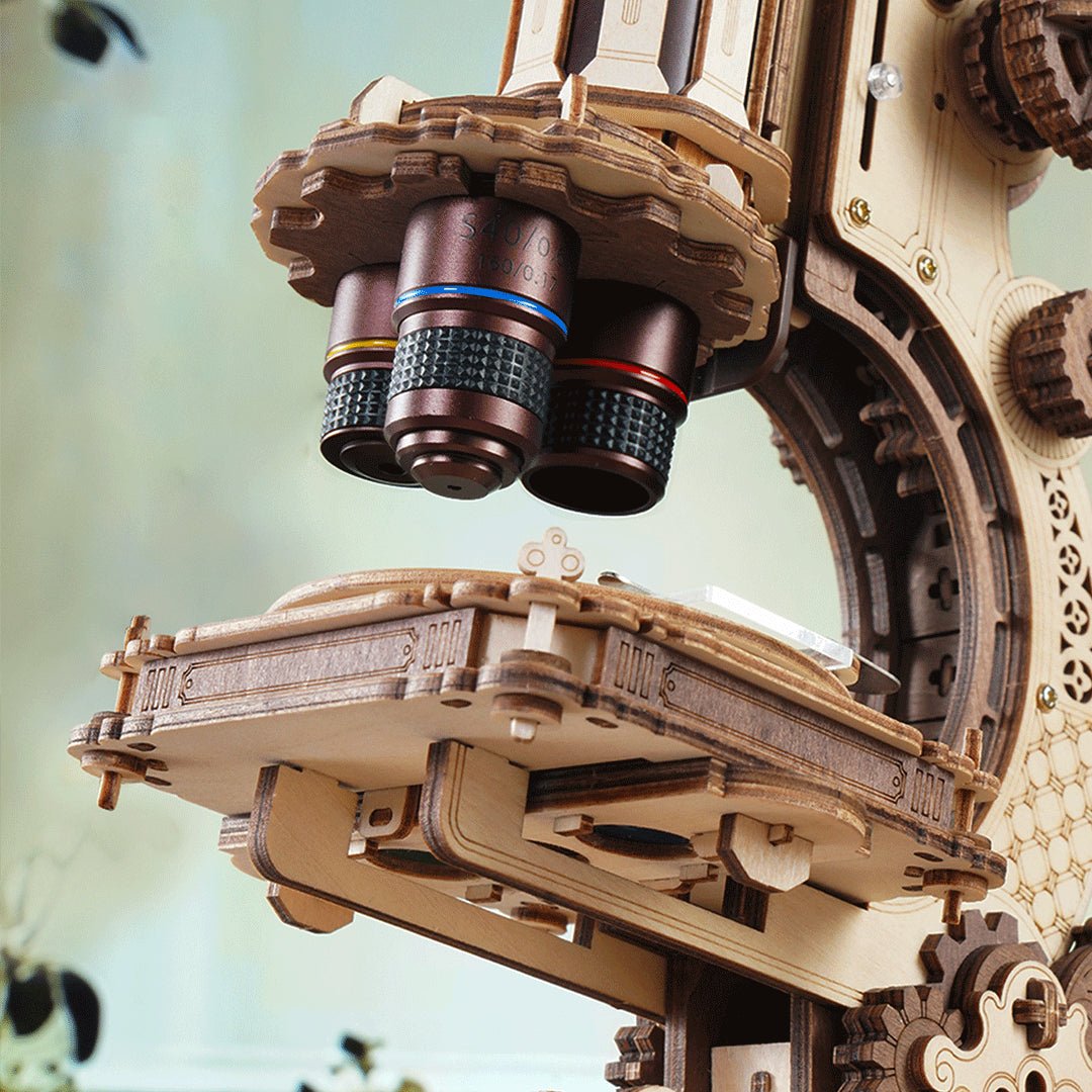 ROKR Microscope 3D Wooden Puzzle ST005 in Malta | LAB7