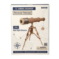 ROKR DIY 3D Wooden Puzzle Monocular Telescope ST004 by LAB7 Malta, Europe