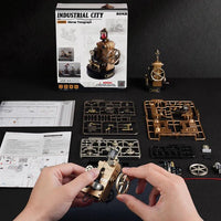 ROKR Morse Telegraph CGM02 – Industrial City Series Mechanical Model in Malta | LAB7