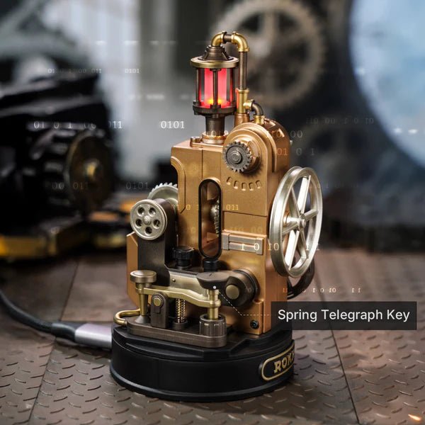 ROKR Morse Telegraph CGM02 – Industrial City Series Mechanical Model in Malta | LAB7