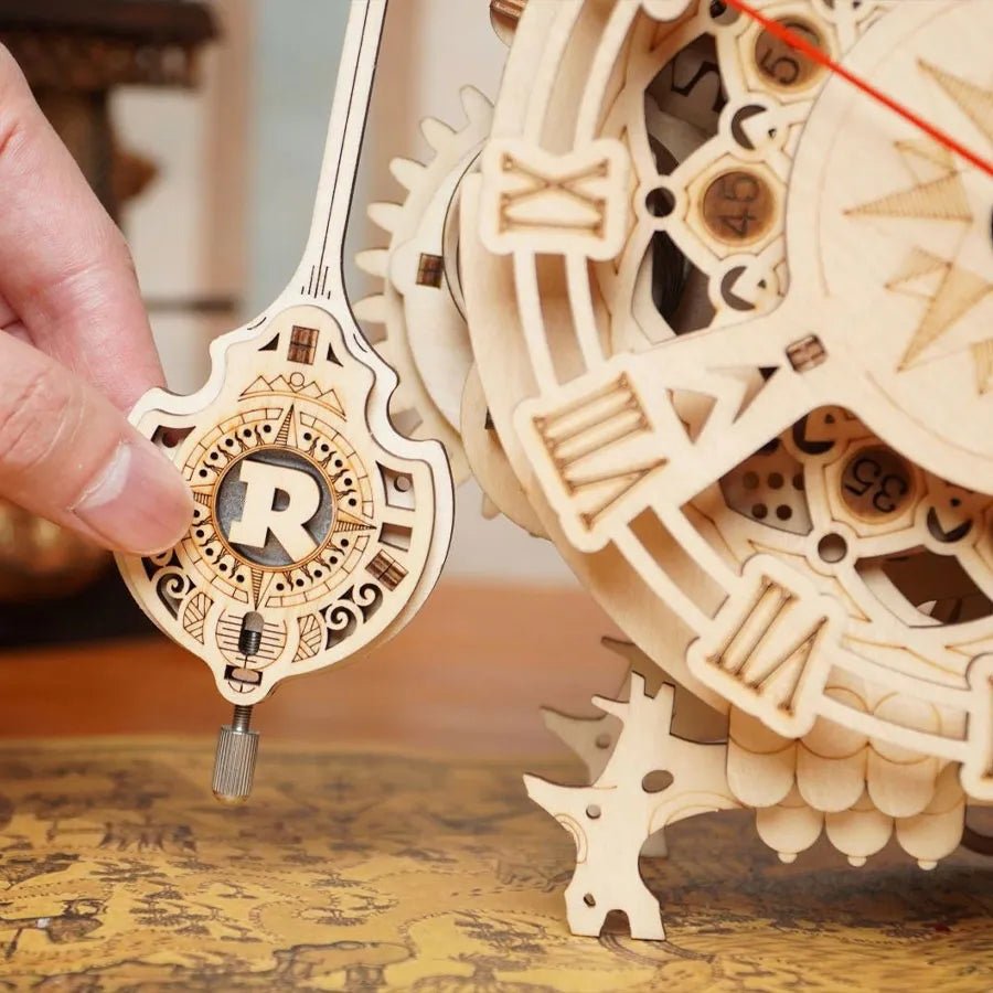 ROKR Owl Clock LK503 – Mechanical Gears 3D Wooden Puzzle in Malta | LAB7
