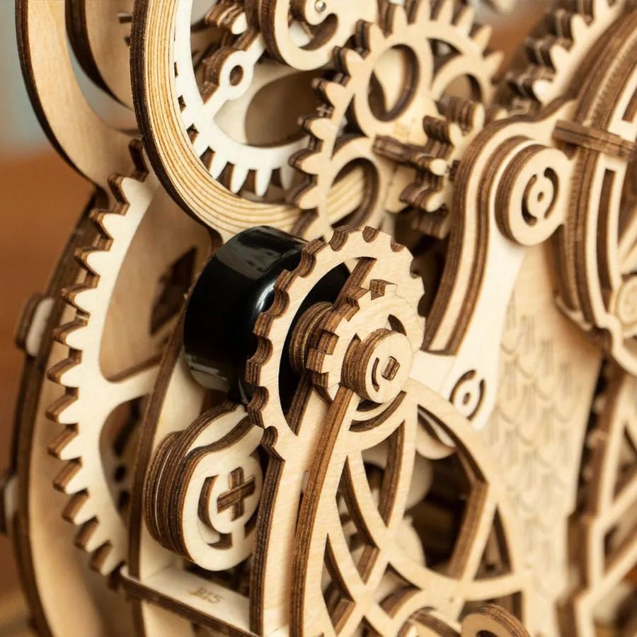 ROKR Owl Clock LK503 – Mechanical Gears 3D Wooden Puzzle in Malta | LAB7