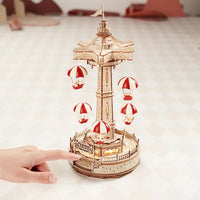 ROKR 3D Wooden Puzzle Parachute Tower EA01 by LAB7 Malta, Europe