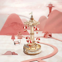 ROKR 3D Wooden Puzzle Parachute Tower EA01 by LAB7 Malta, Europe