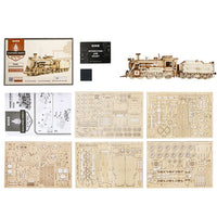 ROKR 3D Wooden Puzzle Prime Steam Express MC501 by LAB7 Malta, Europe