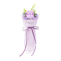 ROKR Purple Rose AF021 – 54-Piece DIY 3D Flower Bouquet Puzzle