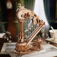 ROKR ROKR Magic Harp Music Box 3D Wooden Puzzle AMK71 by LAB7 Malta, Europe