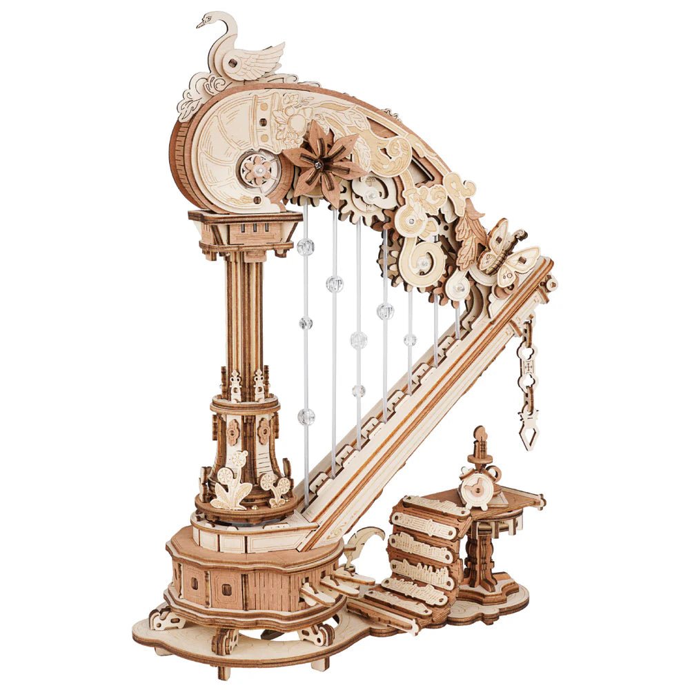 ROKR ROKR Magic Harp Music Box 3D Wooden Puzzle AMK71 by LAB7 Malta, Europe