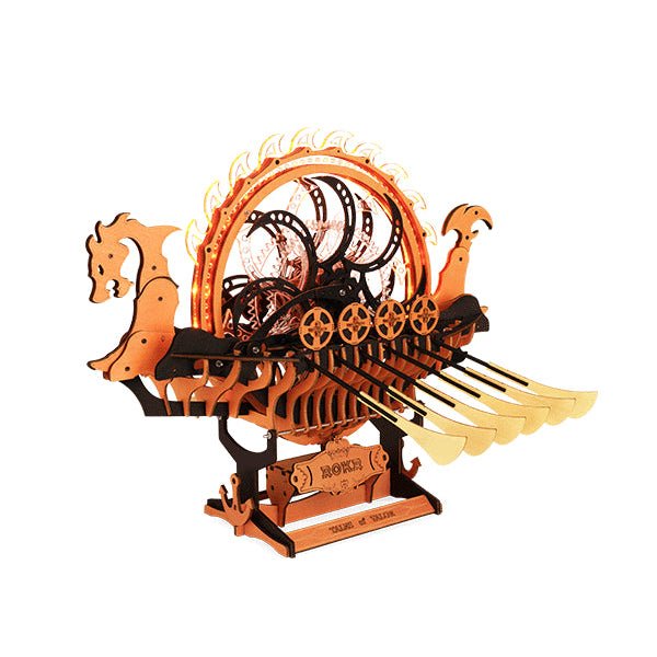 ROKR ROKR Viking Dragon Ship LK802 – Mechanical 3D Wooden Puzzle Model by LAB7 Malta, Europe