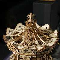 ROKR 3D Wooden Puzzle Romantic Carousel AMK62 by LAB7 Malta, Europe