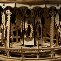ROKR 3D Wooden Puzzle Romantic Carousel AMK62 by LAB7 Malta, Europe