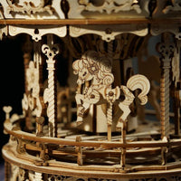 ROKR 3D Wooden Puzzle Romantic Carousel AMK62 by LAB7 Malta, Europe