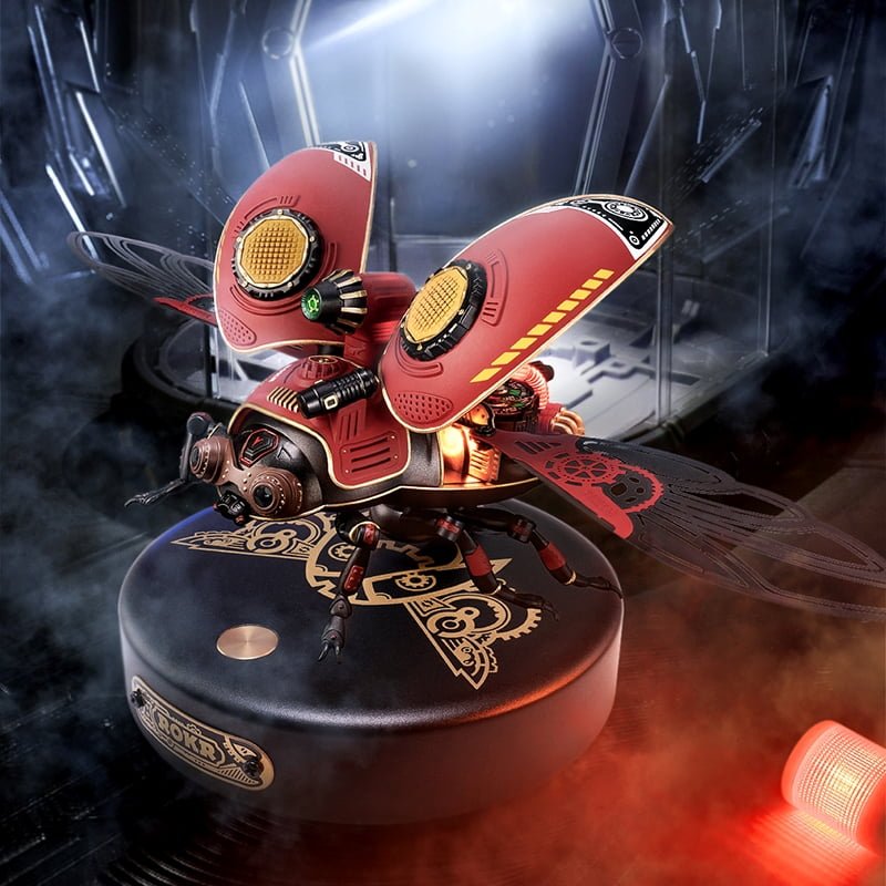 ROKR Scout Beetle MI02 – Mechanical 3D Puzzle Model with Light & Motion in Malta | LAB7