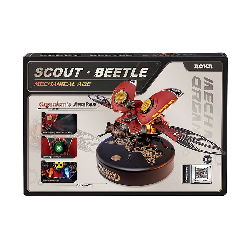 ROKR DIY 3D Puzzle Scout Beetle MI02 by LAB7 Malta, Europe