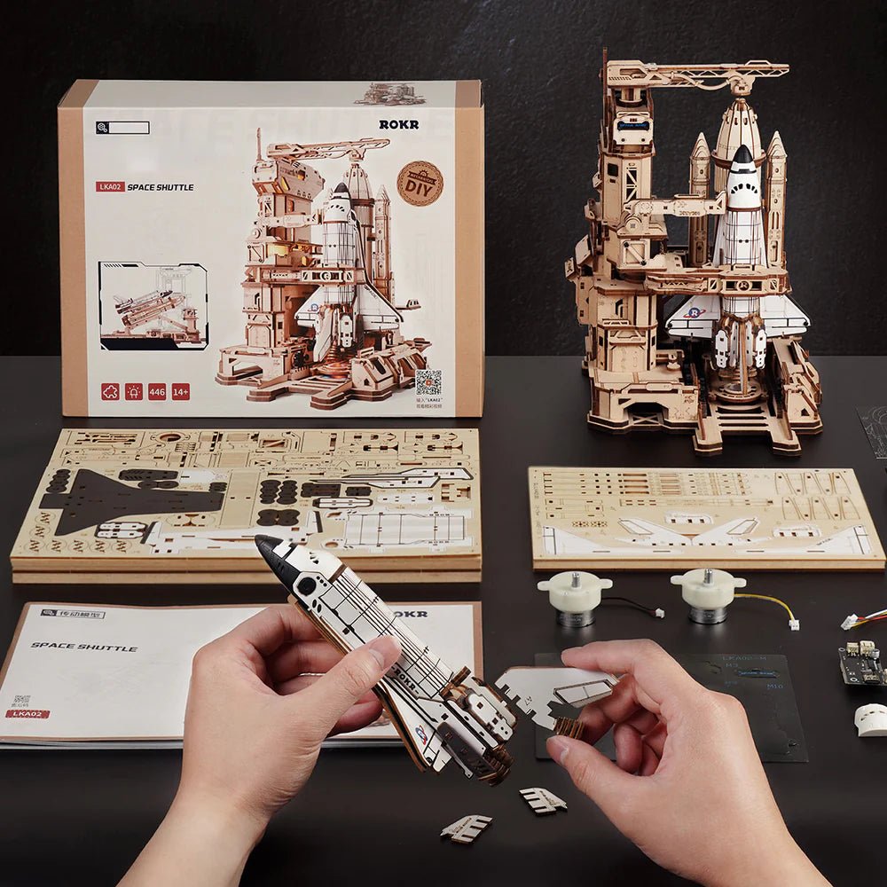ROKR Space Shuttle LKA02 – Motorised 3D Puzzle with Light Effects in Malta | LAB7