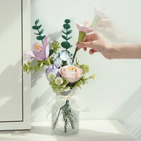 ROKR Spring Time Bouquet AF01J – DIY 3D Flower Puzzle & Decorative Floral Arrangement
