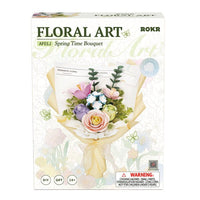ROKR Spring Time Bouquet AF01J – DIY 3D Flower Puzzle & Decorative Floral Arrangement