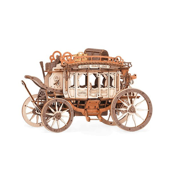 ROKR Stagecoach Mechanical Music Box AMKA1 – 3D Wooden Puzzle in Malta | LAB7