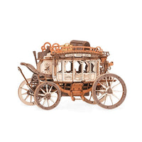 ROKR Stagecoach Mechanical Music Box AMKA1 – 3D Wooden Puzzle in Malta | LAB7